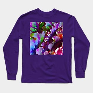 Abstract floral Long Sleeve T-Shirt